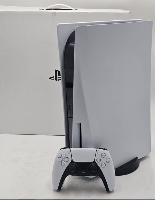 Sony playstation 5 disk edition + 2джойстика 2диск игри и зарядно