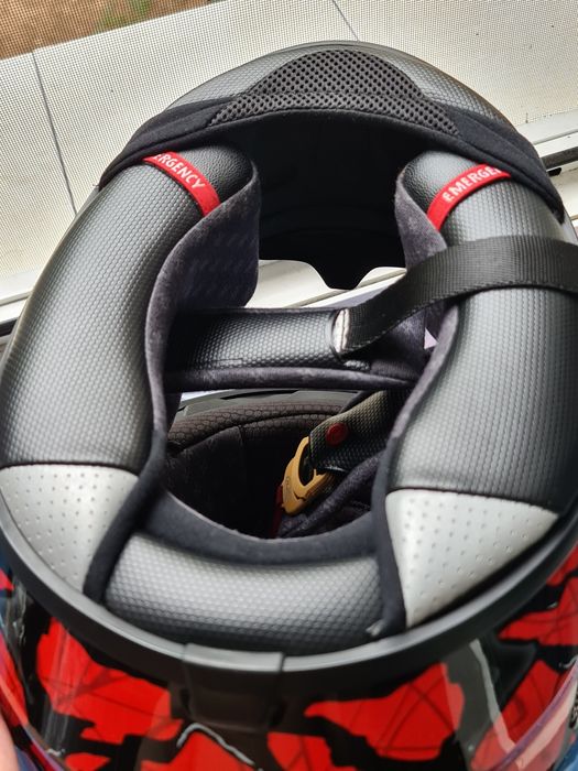 Casca moto Hjc Rpha11 Pro Carnage M L caNoua. Casca hjc venom/carnage