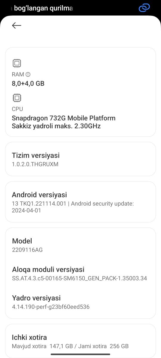 Redmi note 12 pro