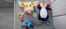 Меки играчки и дрънкалки 6м+