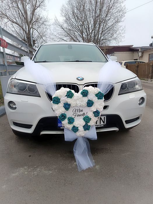 Vand Decori Deluxe Inimioara Masina Nunta Miri Nasi