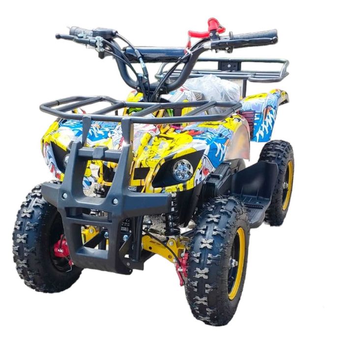 MiniATV QUAD copii 49cc grafitti 6 inch benzina