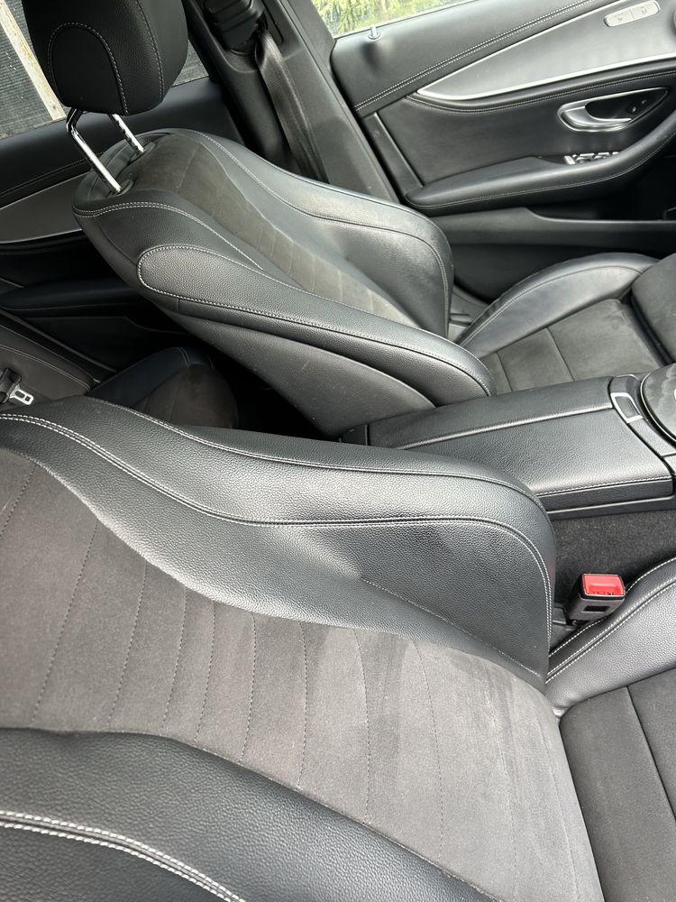 Plafon interior negru complet stâlpi, manere,parasolare Mercedes W213