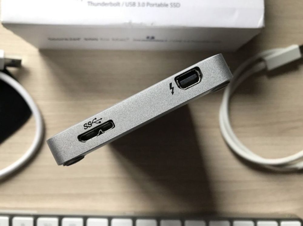 Жесткий диск HDD THUNDERBOLT USB 3 transcend 2TB для macbook imac