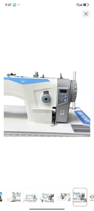 JACK H2-CZ өндірістік тігін машинасы | Ақ-көк | 2000 ст/мин | Жаңа