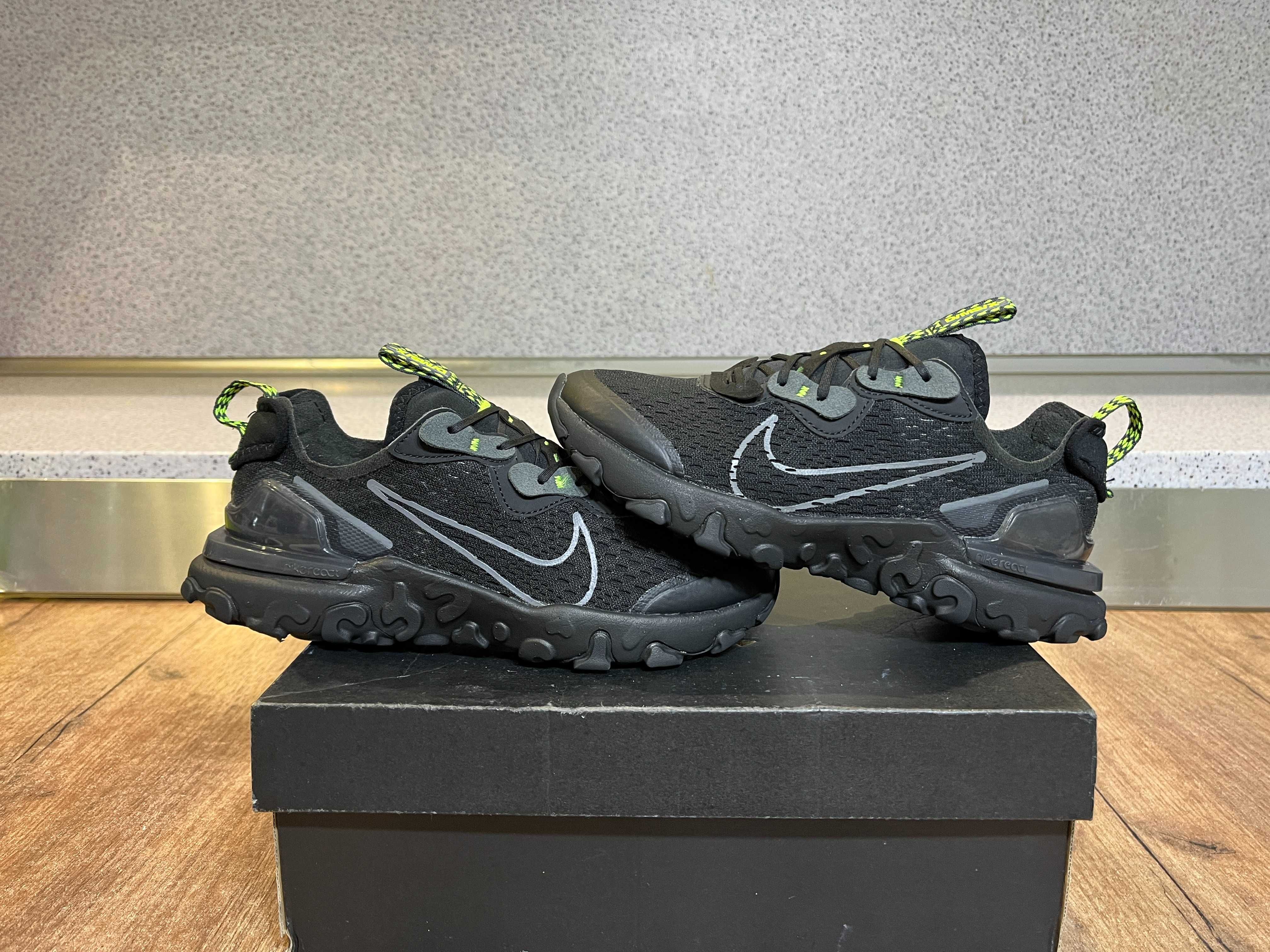 ОРИГИНАЛНИ *** Nike React Vision black/volt/dark grey