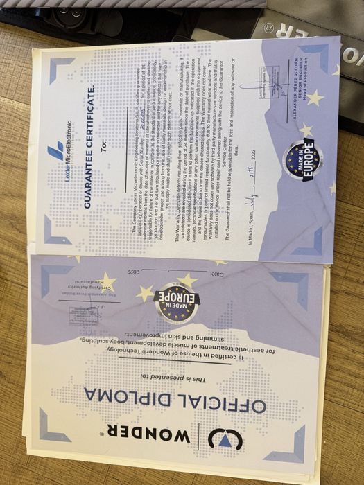 Wonder професионален уред за електростимулация - като нов !