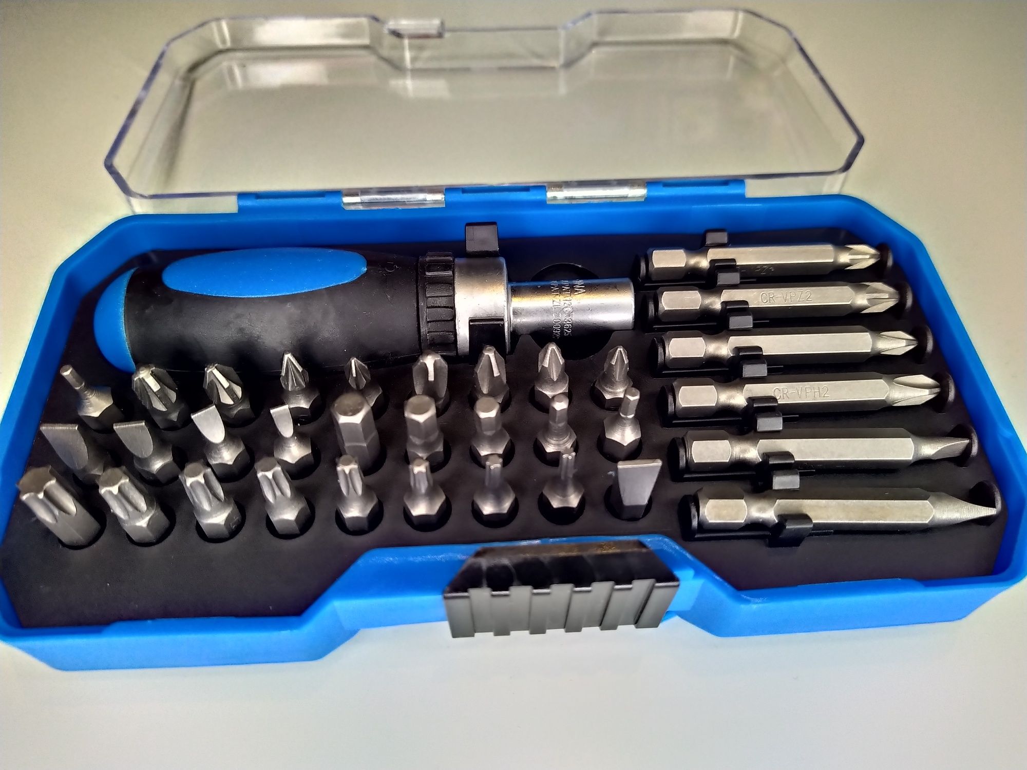 Set de șurubelnițe de precizie Hi-Spec Biți Torx magnetici 34 piese