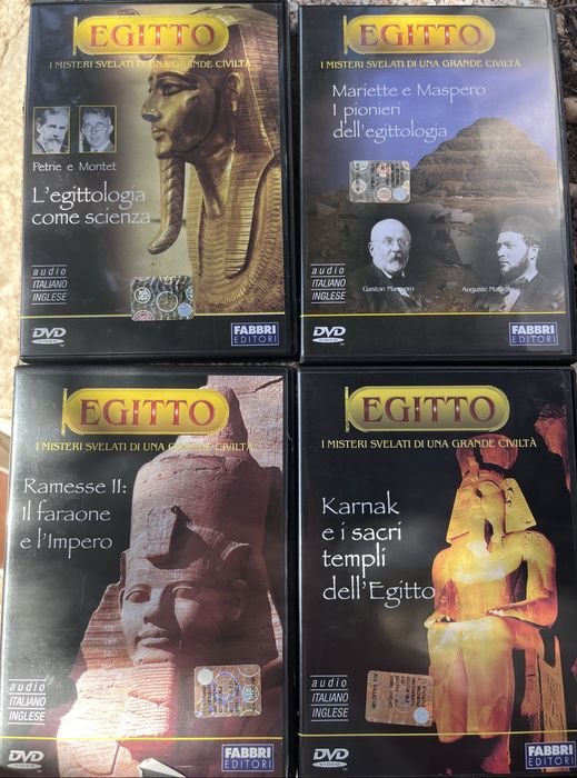 Colecție DVD-uri documentare Egiptul Antic