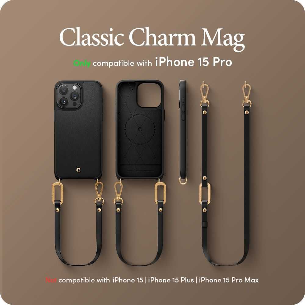 Калъф Spigen Cyrill Classic Charm MagSafe за Apple iPhone 15 Pro/Max