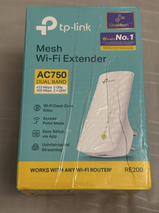 TP-Link RE200 (AC750) Wi-Fi Extender