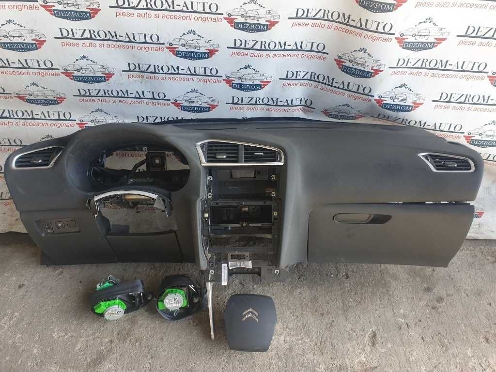 Plansa bord + kit airbag-uri + centuri Citroen C4 II (B7)