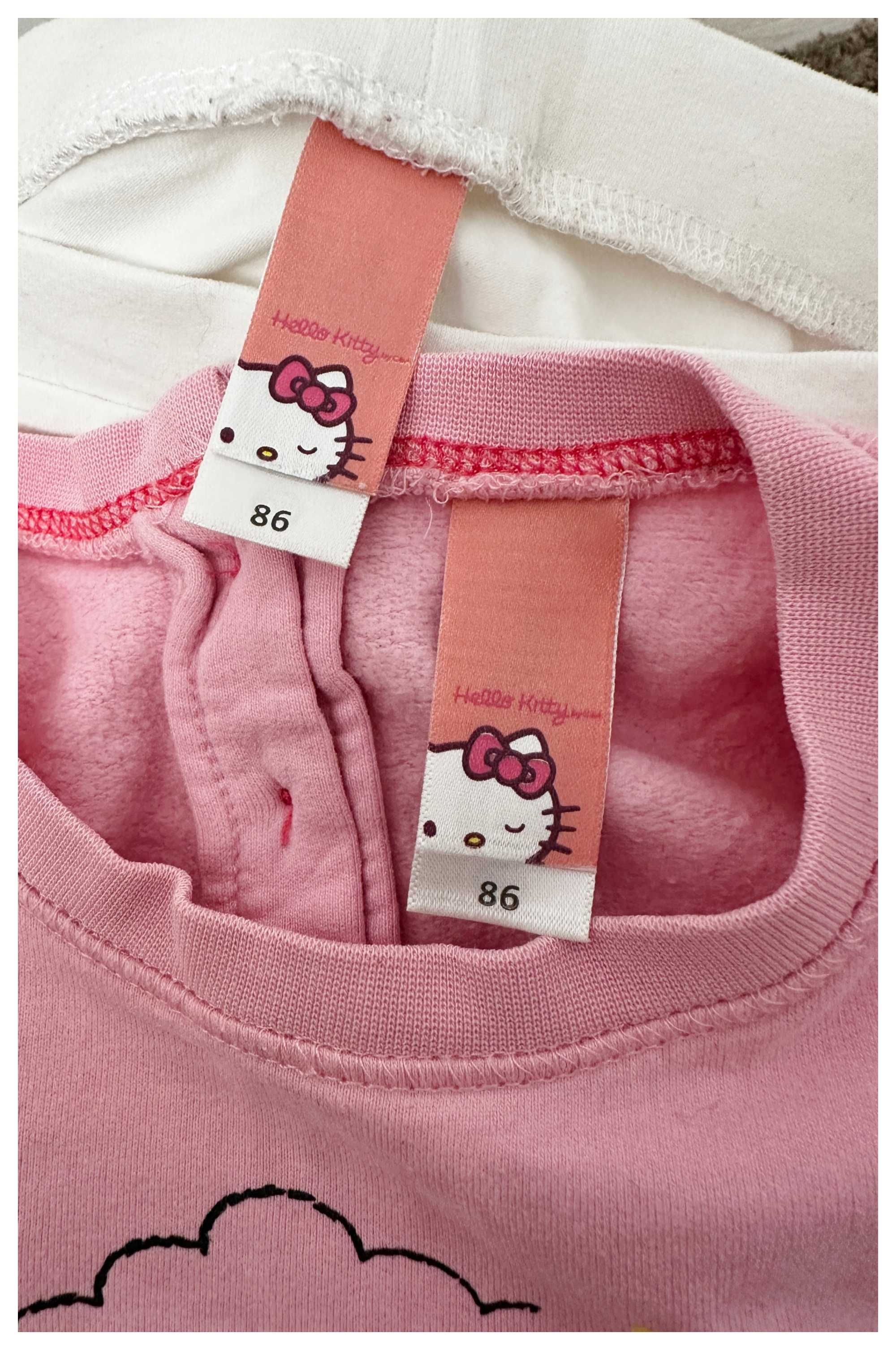 Set: bluză + colant • Hello Kitty• C&A • 86-92 cm / 18 luni +