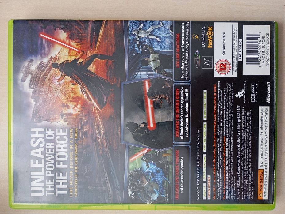 Vând 2 jocuri star wars