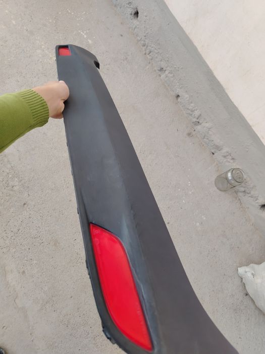 Юбка заднего бампера для Spark.