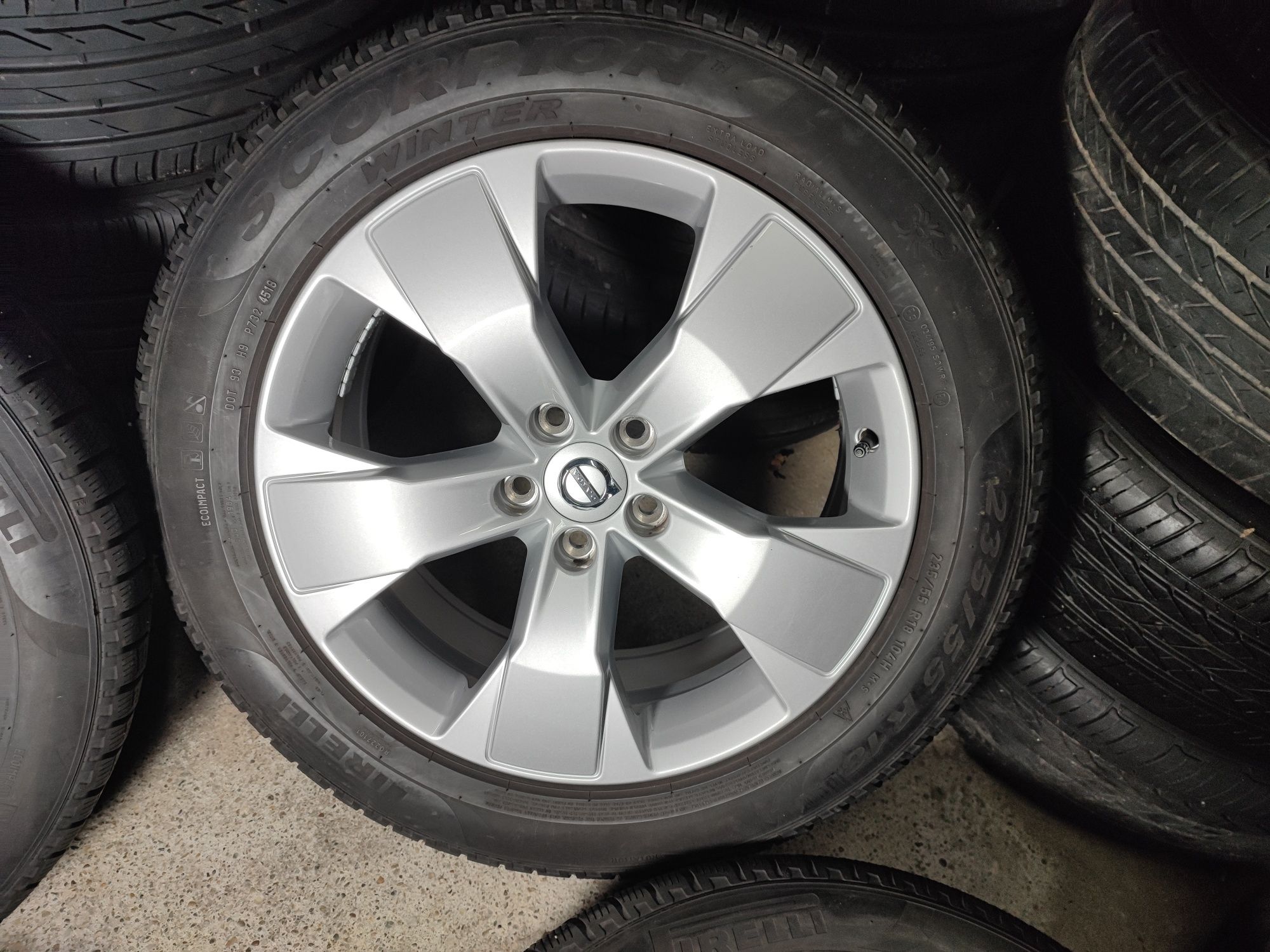 Jante originale Volvo XC40 XC60 XC90 235 55R18 iarnă Pirelli 2018/2019