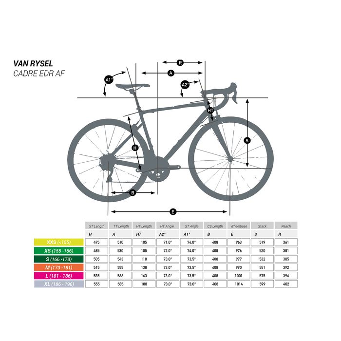 Bicicletă șosea Edr Af 105 - produs resigilat - (SecondHand) Decathlon