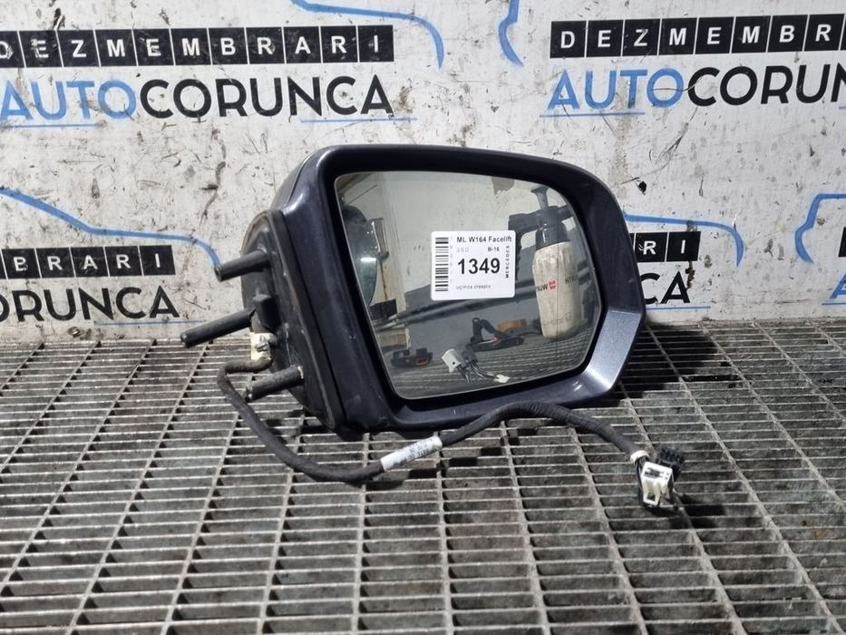 Oglinda dreapta Mercedes ML W164 Facelift 2008 - 2011 4 Usi Deep Dark Grey 164 (1349) ...