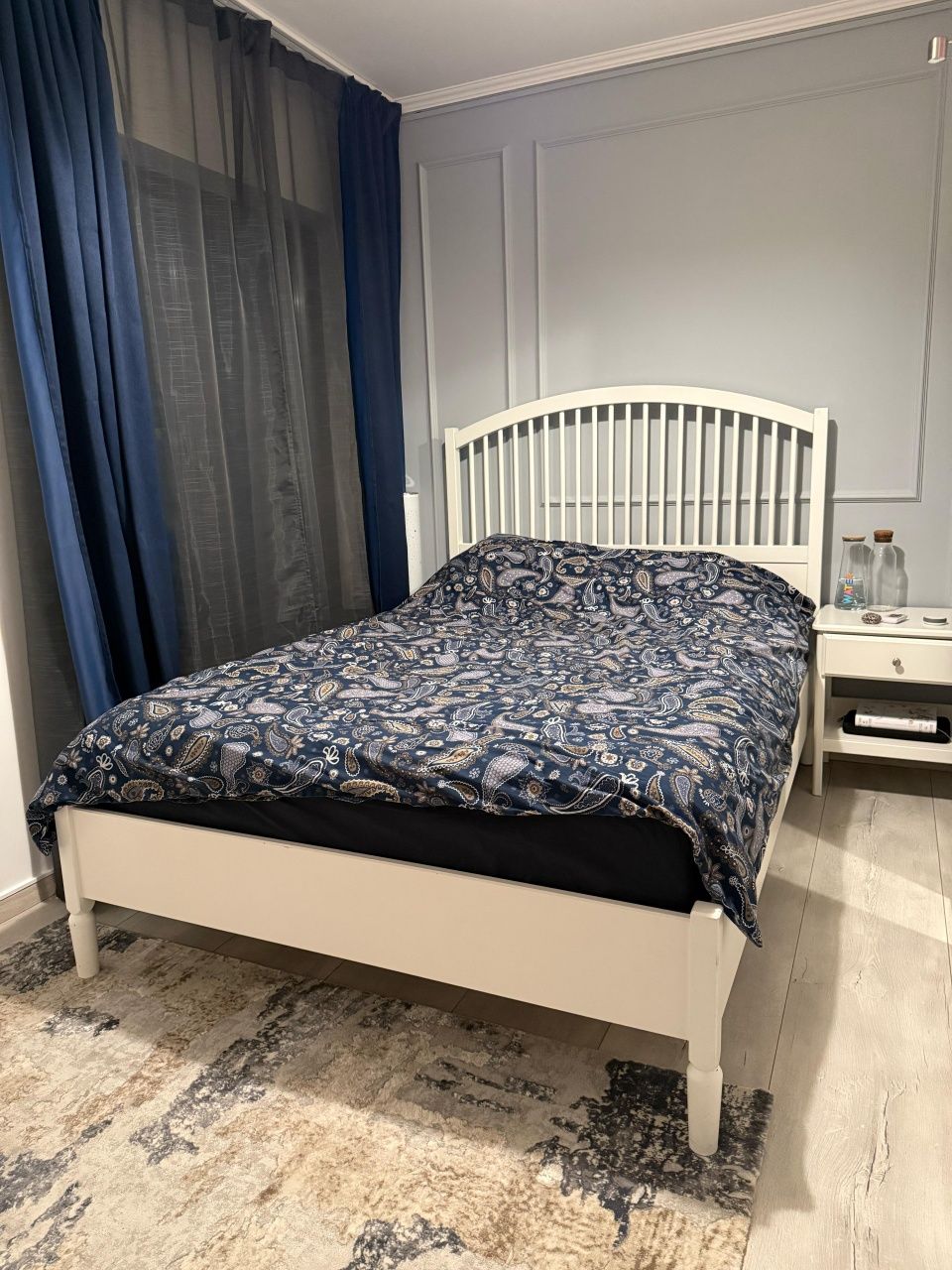 Pat Ikea+ Saltea spumă cu memorie la JUMĂTATE de PREȚ!!!