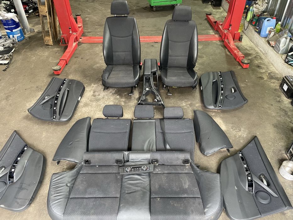 Кожен салон БМВ Е91, Фейслифт (kojen salon e91)