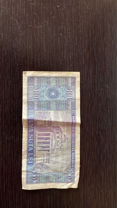 Bancnota 100 lei veche de colectie