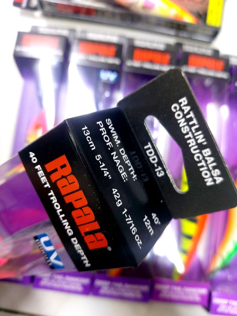 Воблер Rapala TDD13 (Go Fish color)