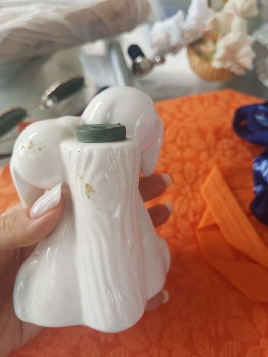 Bibelou porțelan cățeluși