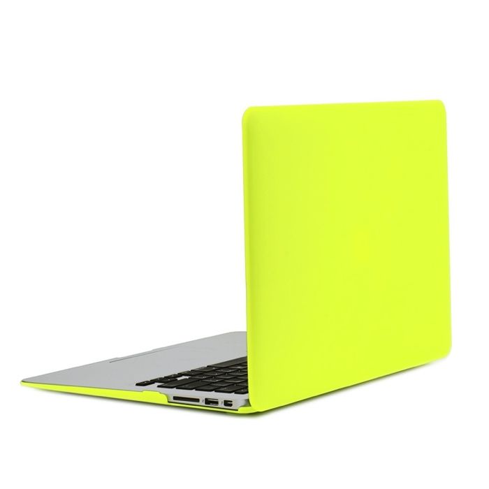 Carcasa geanta Macbook Air 11'' A1465 galben neon = 120 RON