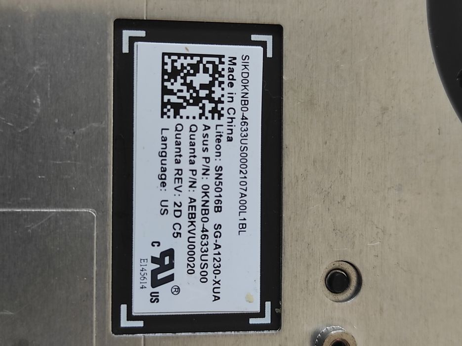 Pamlrest cu tastatura pentru asus zenbook s ux393ea