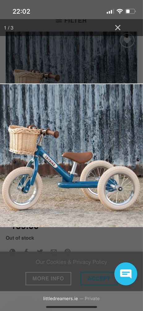 Баланс колело Trybike