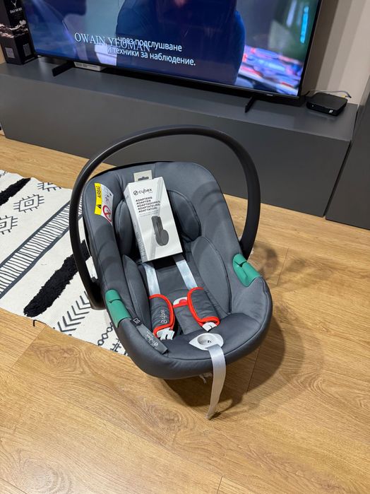 Кошница за кола Cybex - Aton B2 с адаптери за количка