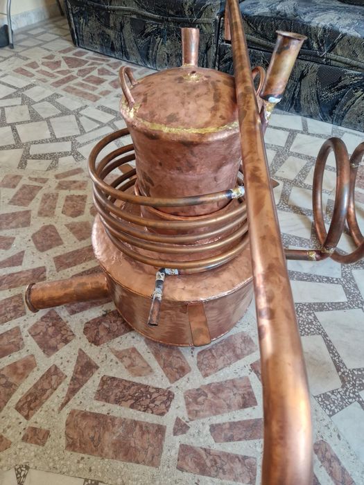 Cazan de tuica cu serpentina