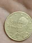 Vând monedă foarte rară de 50 EURO CENT Grecească 2002 de colecție