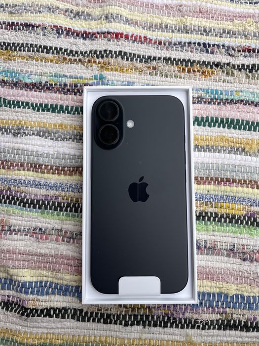Iphone 16  black 128gb