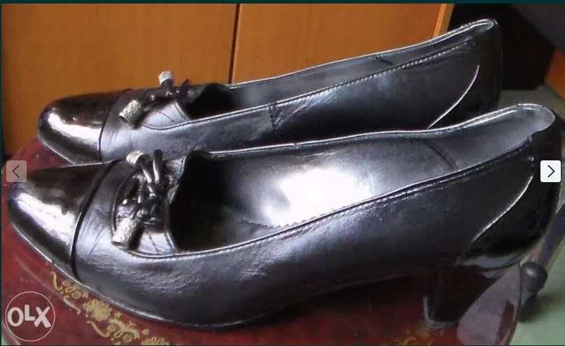 Ocazie ! Pantofi Piele Naturala ,Mancini Naturale +Cadou, Italia