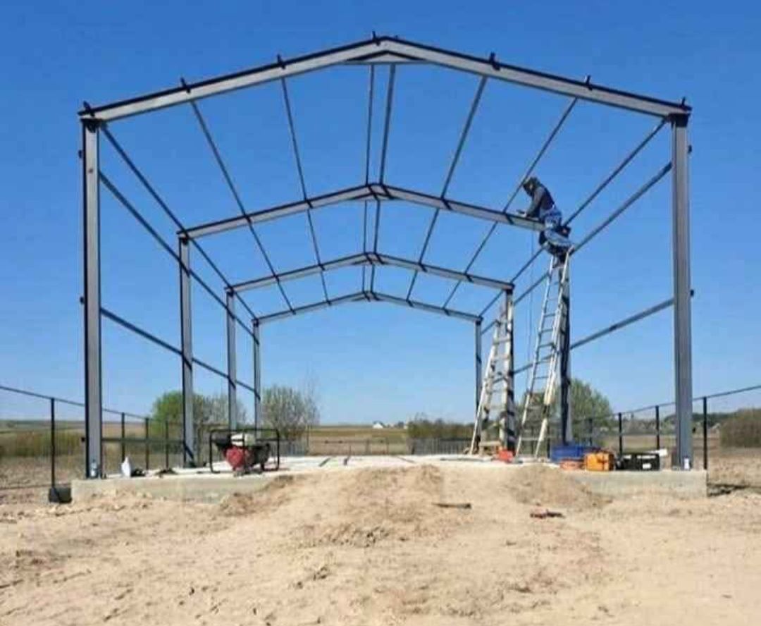 vând structuri metalice la un preț bun