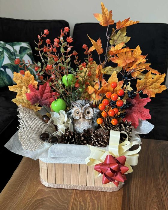 Страхотен есенен сувенир за подарък с бухалче