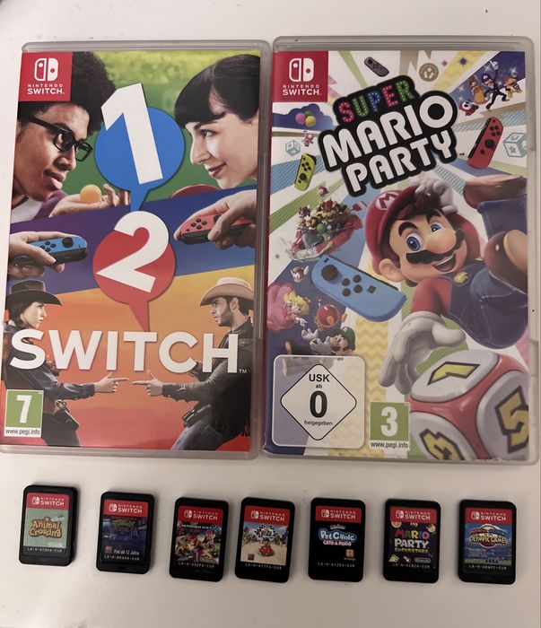 Игри за Nintendo Switch Minecraft,Mario Kart, Lego и др