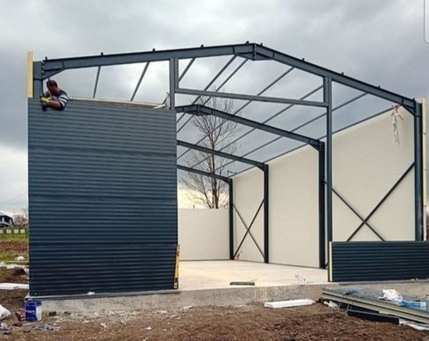 Vând hale metalice orice dimensiune