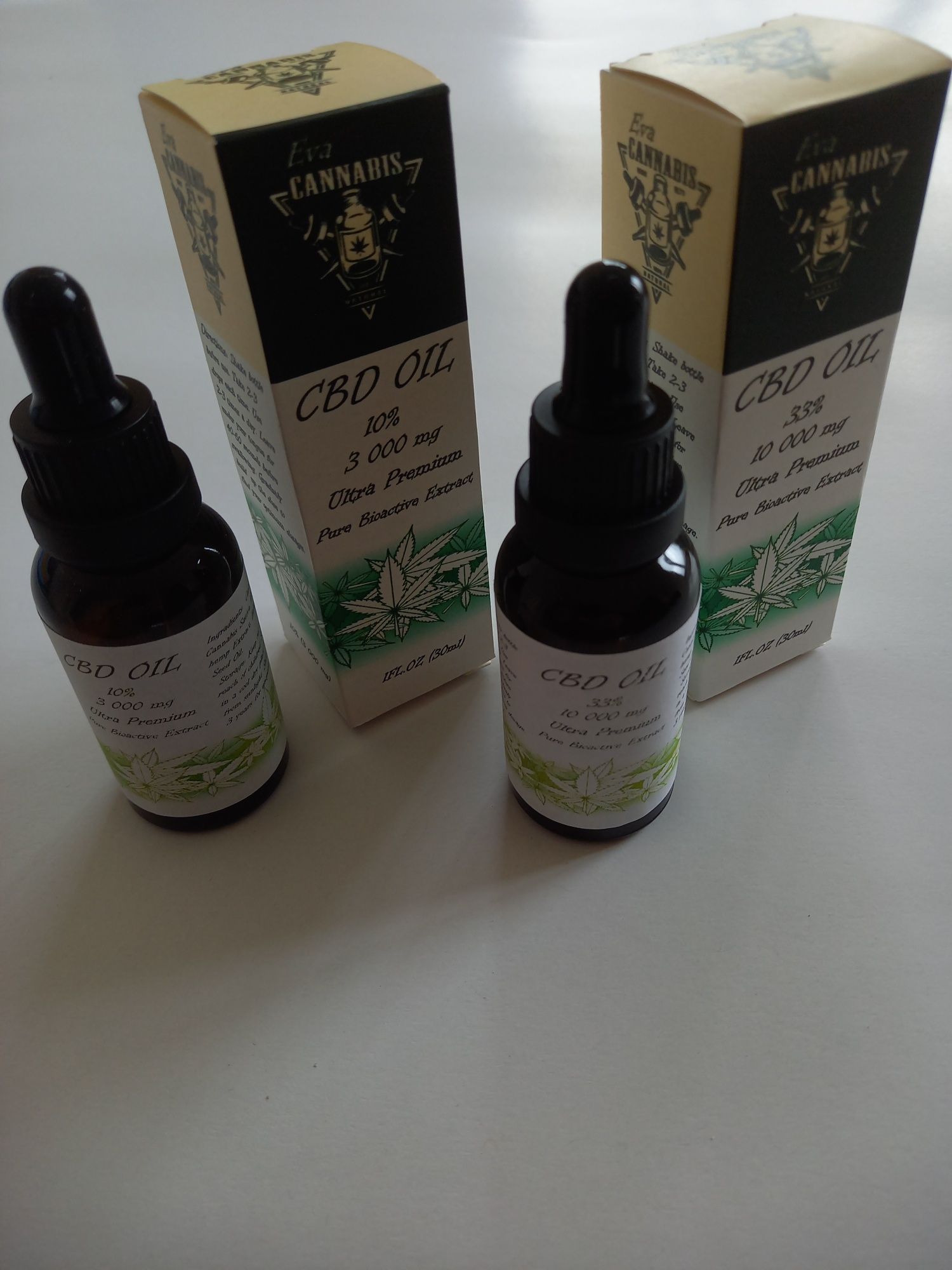 CBD конопено масло. 30 ml. За две опаковки, безплатна доставка.