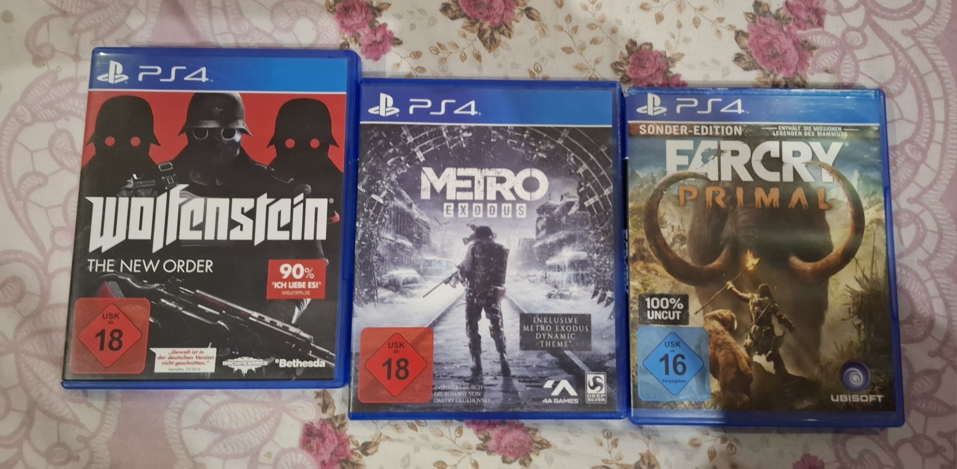 Запазени игри за PS4