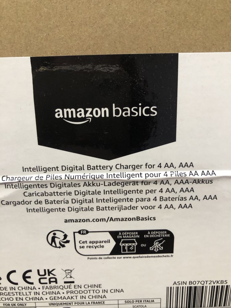 Incarcator baterii  inteligent amazon AAA