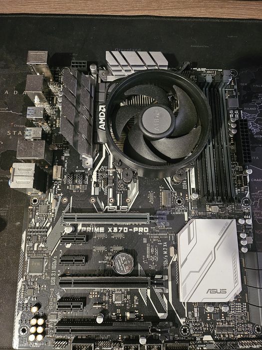 Kit Placa de baza Asus Prime X370-PRO am4 + Procesor AMD RYZEN 1700x
