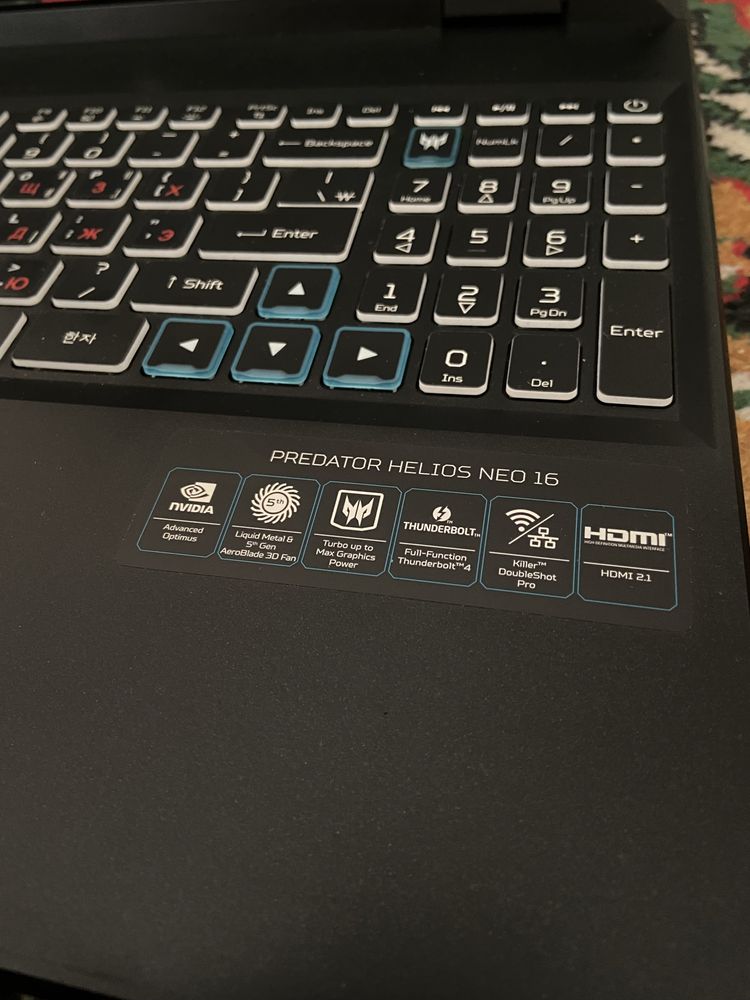 acer predator helios neo 16