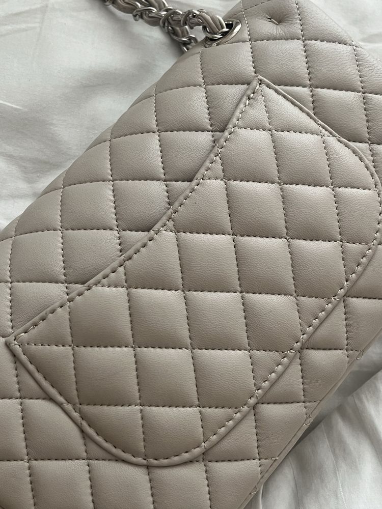 Chanel Flap 2.55 сива