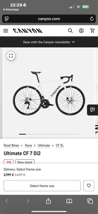 Canyon Ultimate CF 7 Di2