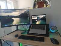 Urgent !Macbook air 2020 M1 monitor Se vinde doar complet. Pret Fix !