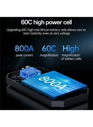 Пусковое устройство YESIDO VC11 6000mAh для авто бензин/дизель