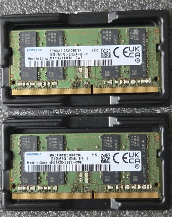 Memorie laptop Sodimm 32Gb DDR4 - 2 x 16 Gb Ddr4 3200Mhz