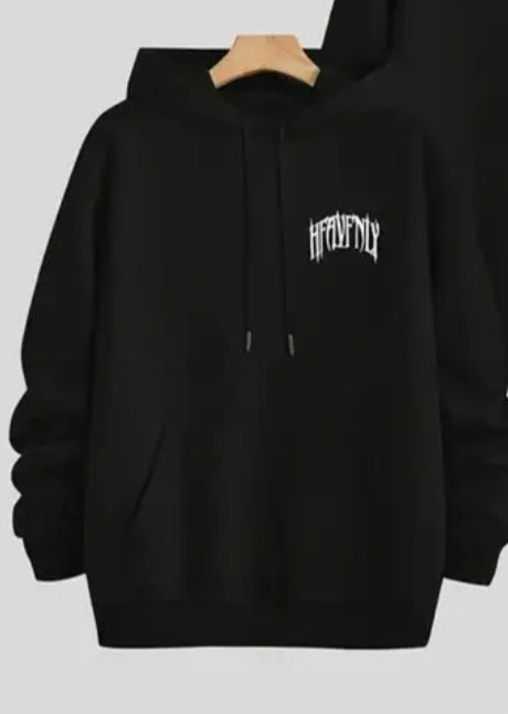 Суичър Heavenly черен цвят